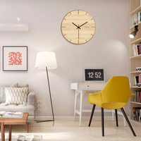 horloge murale scandinave