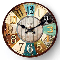 Horloge Vintage <br>Rétro Méditerranéenne