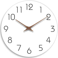 Horloge Murale Design </br>Blanche