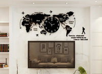 Horloge Murale <br>Design Géante Monde || Exception