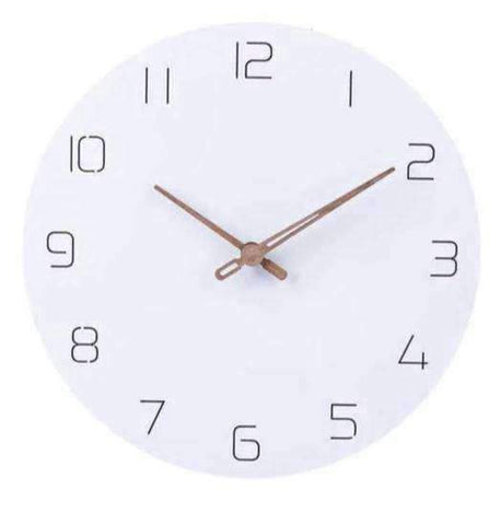 Horloge Bois Blanc | Horloge Mania
