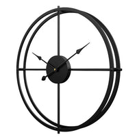 Horloge Industrielle Boussole Noir | Horloge Mania