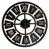 Horloge Industrielle Effet Petits Points | Horloge Mania