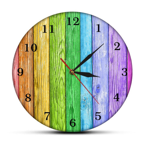 Horloge Moderne Multicolore | Horloge Mania