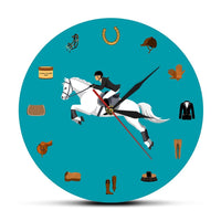 Horloge Originale Cheval de Course | Horloge Mania