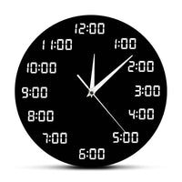 Horloge Originale Chiffres Numériques | Horloge Mania