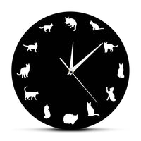 Horloge Originale Petits Chats | Horloge Mania