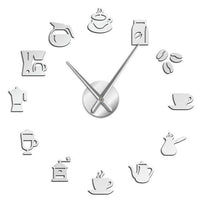 Horloge Stickers Coffee Machine | Horloge Mania