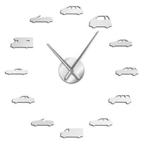 Horloge Stickers Monde Voitures| Horloge Mania