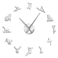 Horloge Stickers Singes | Horloge Mania