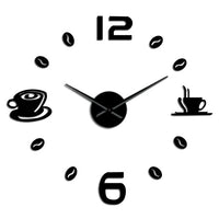 Horloge Stickers Café | Horloge Mania