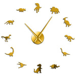 Horloges Stickers Monde Dinosaures | Horloge Mania