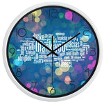 Horloge Moderne Remerciement | Horloge Mania