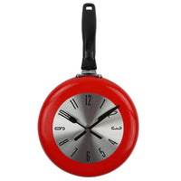 horloge_murale_pour_Cuisine_Rouge