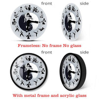 Horloge Originale </br> Arts Martiaux Chinois