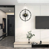 Horloge-murale-design-moderne-salon-noir-2