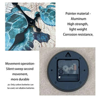 Horloge Originale Tortues Vertes