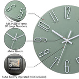 caracteristique-produit-horloge-murale-vert-sauge