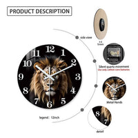 description-de-l-horloge-murale-originale-lion