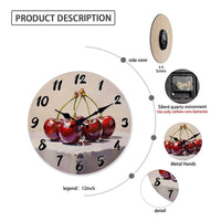 description-horloge-murale-cuisine-cerise