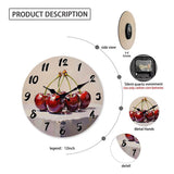 description-horloge-murale-cuisine-cerise