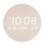 Horloge Bois Digitale
