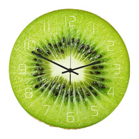 horloge murale cuisine fruit kiwi - horloge mania