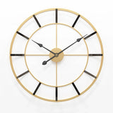 horloge-murale-design-industrielle-decorative-or-dore-1