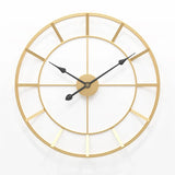 horloge-murale-design-industrielle-decorative-or-dore-2