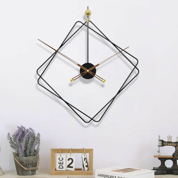 horloge-murale-design-losange-design