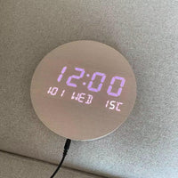 Horloge Bois Digitale
