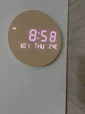 Horloge Bois Digitale