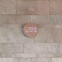 Horloge Bois Digitale