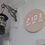 Horloge Bois Digitale