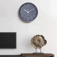 Horloge Cuisine Grise