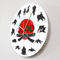 Horloge Murale Judo