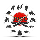 Horloge Murale Judo