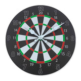 Horloge murale jeu de fléchettes au design original avec un cadran rond inspiré d’une véritable cible de fléchettes. L’horloge présente les chiffres des heures de 1 à 12 disposés autour du cadran, tout en conservant les détails visuels caractéristiques de l’univers des fléchettes. Une décoration murale sportive et unique qui apporte une touche originale à un salon, une salle de jeux, un bureau ou un espace dédié aux passionnés de ce jeu.