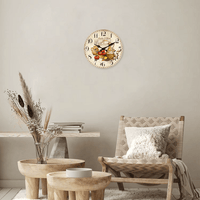 horloge murale provençale Aix-en-Provence pour cuisine dans le salon du sud décorative