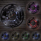 Horloge Vinyle Bouteille de Tequila