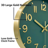 horloge-murale-vert-dore-moderne-cote-side