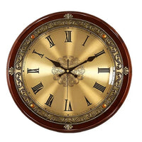 horloge-murale-vintage-de-luxe-cuivre-doré