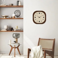 Horloge Vintage <br> Design Carré