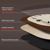 Horloge Vintage <br> Design Carré