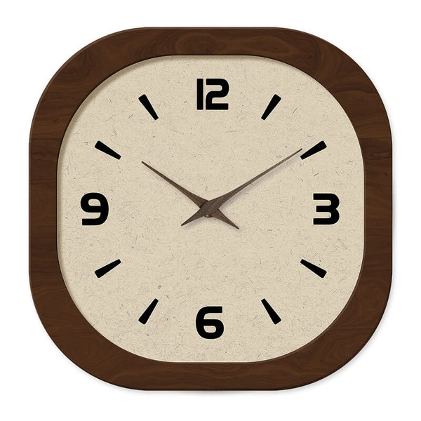 Horloge Vintage <br> Design Carré