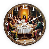 horloge-murale-vintage-jesus-le-dernier-diner-la derniere-cene