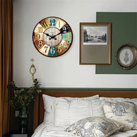 Horloge Vintage <br>Rétro Méditerranéenne