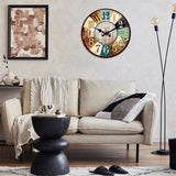 Horloge Vintage <br>Rétro Méditerranéenne