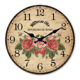 horloge-murale-vintage-senteurs-de-rose-style-ancienne