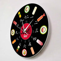 Horloge Cuisine </br> Sushi